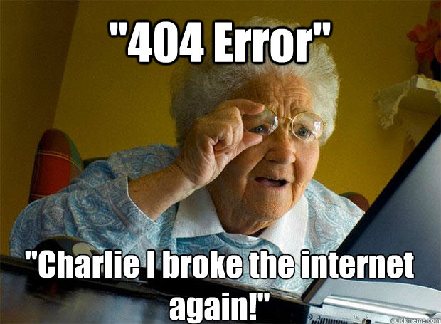 404 meme granny